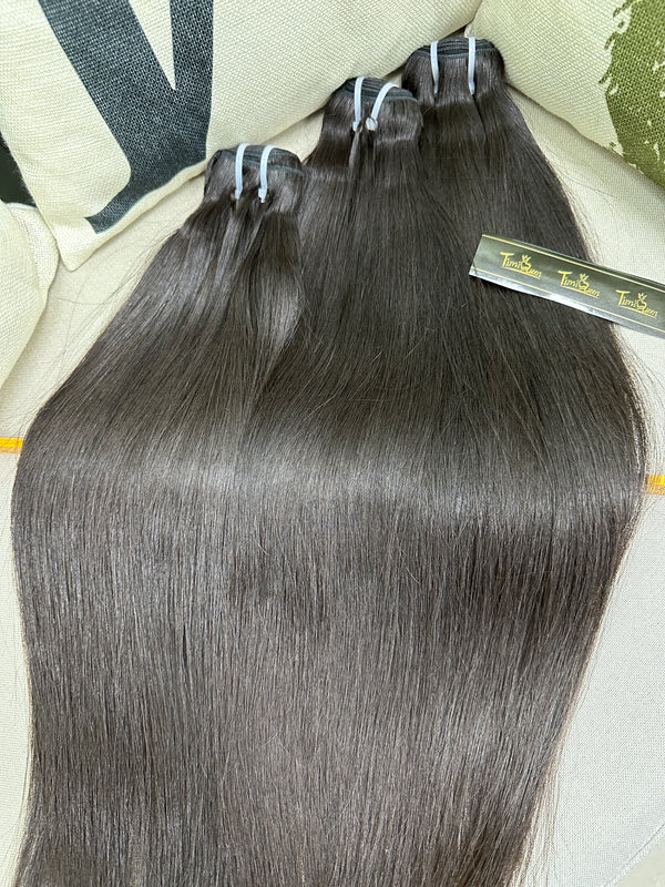 12A Pure Raw Top Raw Straight Hair Unprocessed Raw Hair 3 Bundles Deal