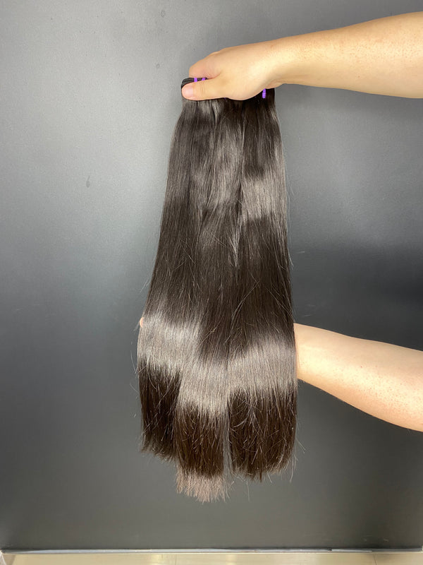 Vietnamese Raw Hair  Straight Unprocessed Affordable Raw Hair 3 Bundles Deal